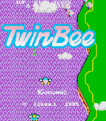 TwinBee screen shot title